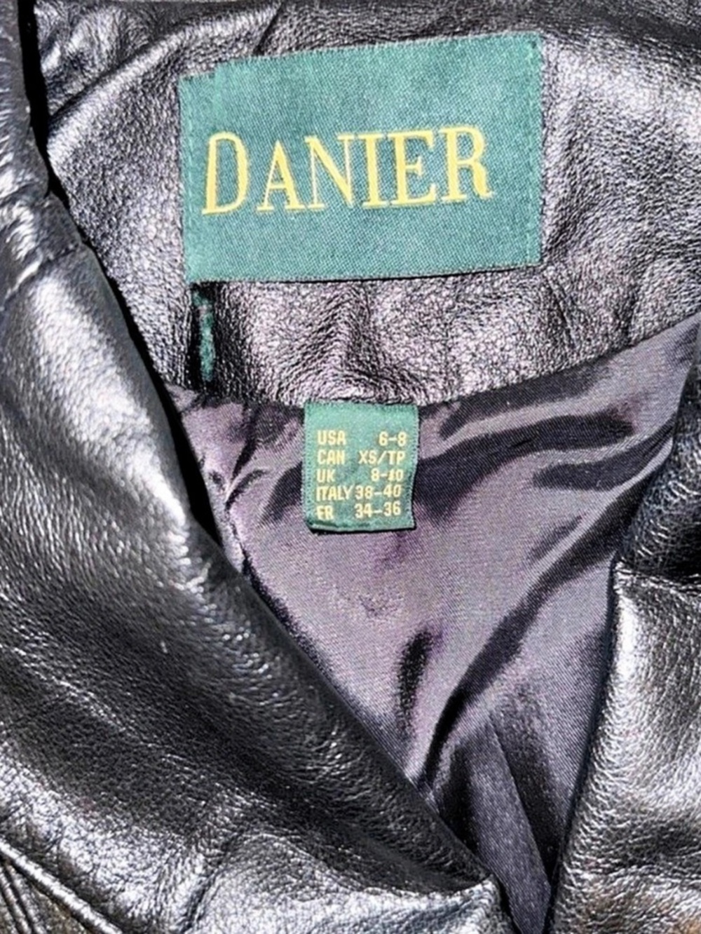 Danier Leather Button-Front Jacket - Picture 9 of 12